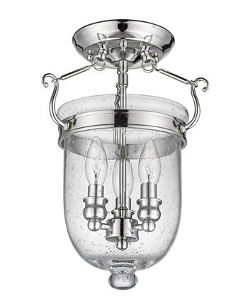 Livex - Jefferson 3-Light 14" Ceiling Mount