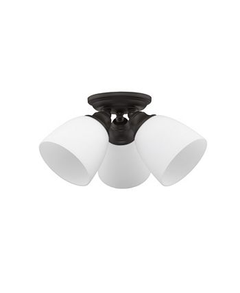 Livex - Somerville 3-Light Ceiling Mount