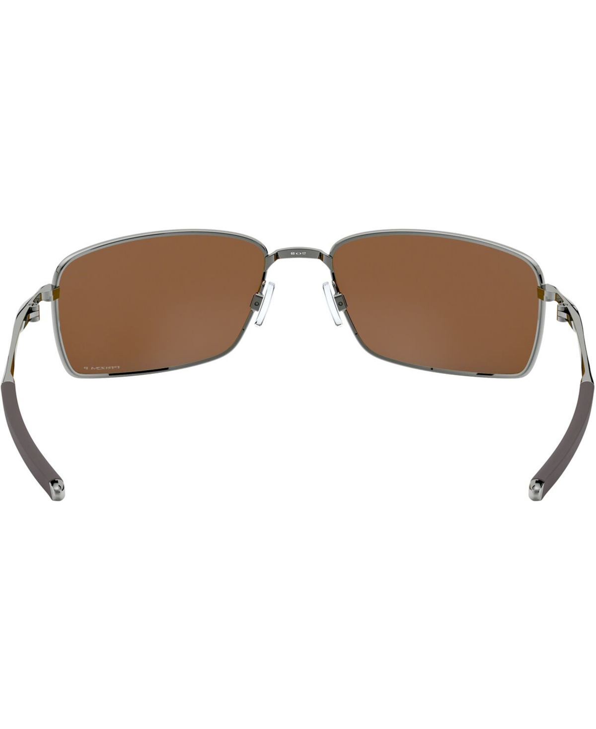 Oakley Square Wire Polarized Sunglasses, Oo4075 In Tungsten,prizm Tungsten Polarized