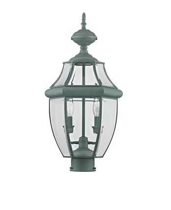 Livex - Monterey 2-Light Outdoor Post Lantern
