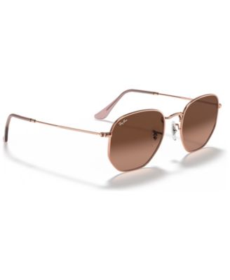 Unisex Sunglasses, RB3548N HEXAGONAL FLAT LENSES