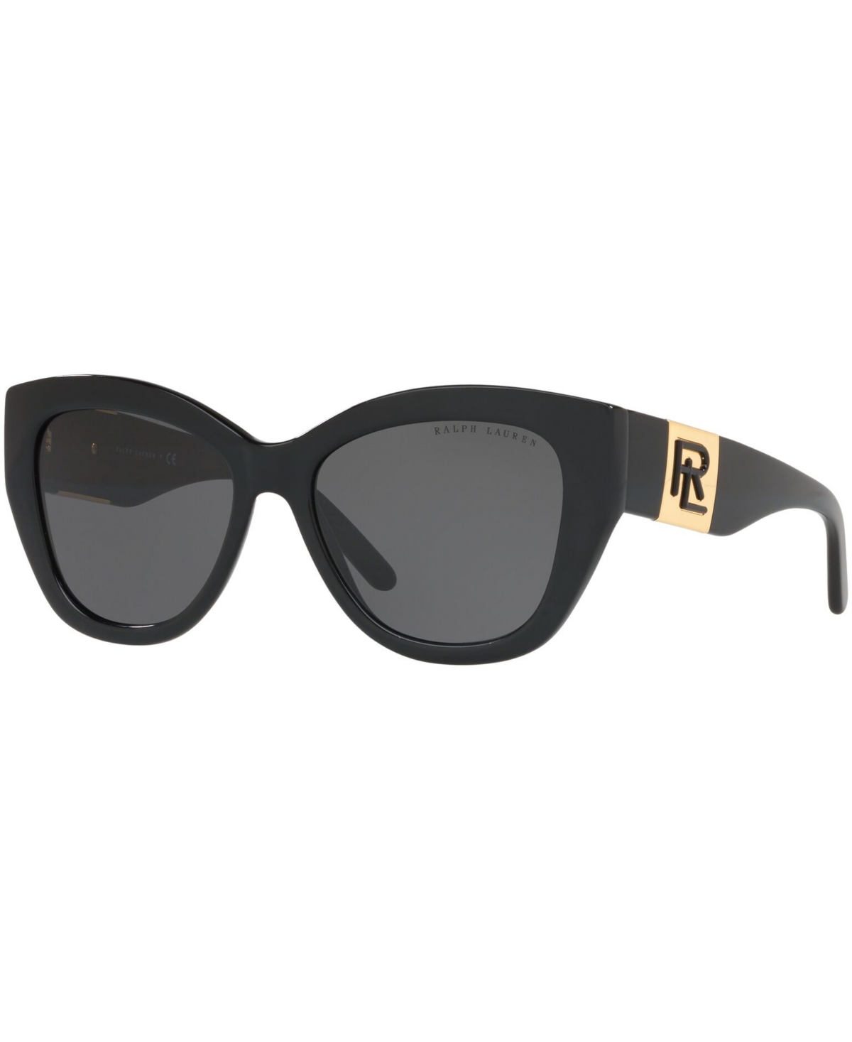 Ralph Lauren Sunglasses, Rl8175 54 In Black,dark Gray