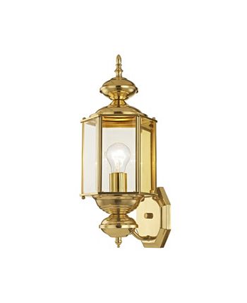 Livex - Classic 1-Light Outdoor 17" Wall Lantern