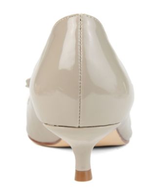 Women's Lutana Pointed Toe Kitten Heel Pumps