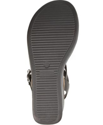 Women's Bianca Double Buckle Platform Wedge Sandals