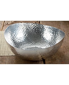 KINDWER 14" Hammered Aluminum Bowl