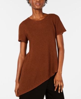 Eileen Fisher Asymmetrical-Hem Tunic 