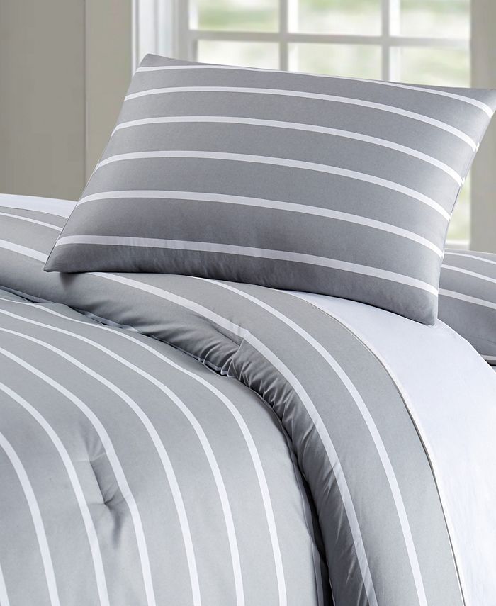Truly Soft Maddow Stripe Twin XL Comforter Set Macy's