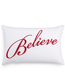 Word 12" x 18" Decorative Pillow, Created for Macy's