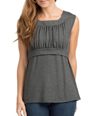 Savi Mom - Blake Pull-Up Lounge Nursing Tank Top