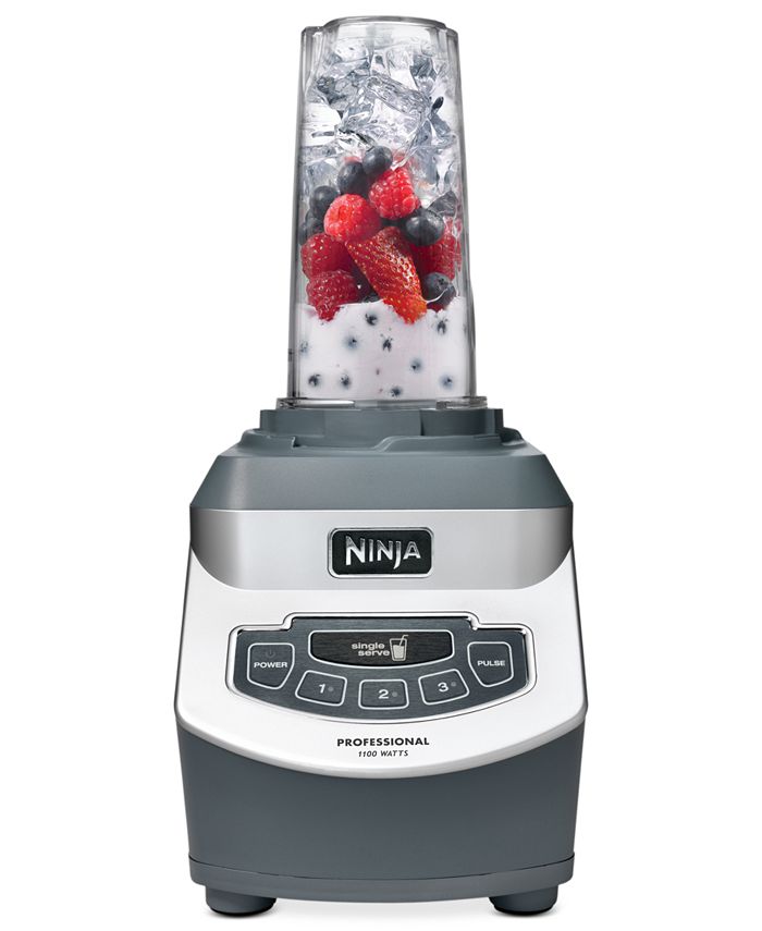 Ninja BL660 Professional Blender & Nutri Ninja® Cups Macy