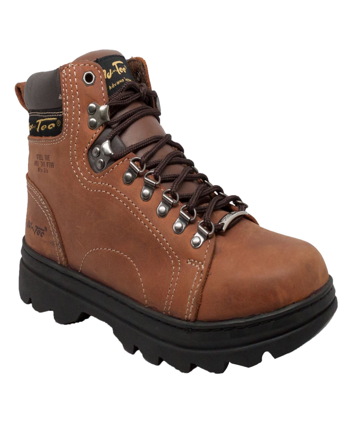 AdTec Men's 6" Steel Toe Hiker Boot Men's Shoes