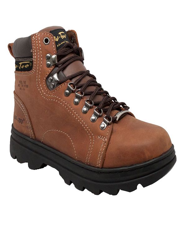 AdTec Men's 6" Steel Toe Hiker Boot & Reviews All Men's Shoes Men