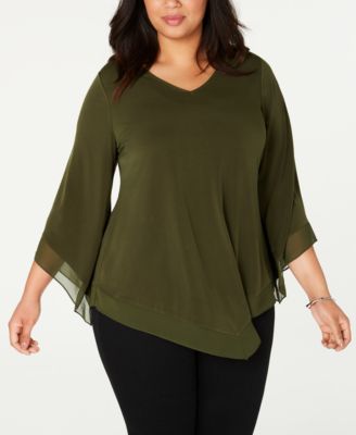 Alfani plus size tops on sale