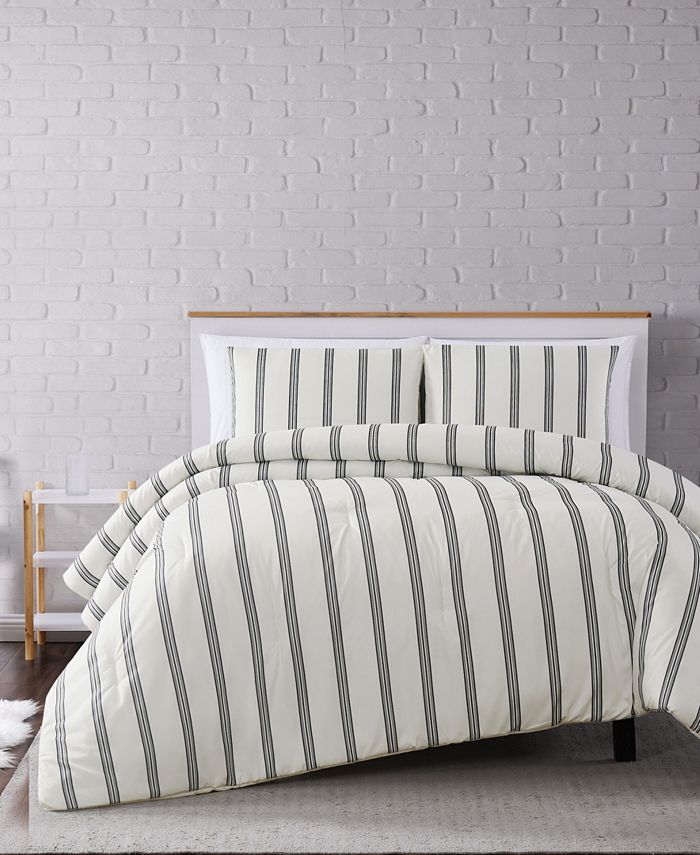 Truly Soft - Millennial Stripe Full/Queen Comforter Set