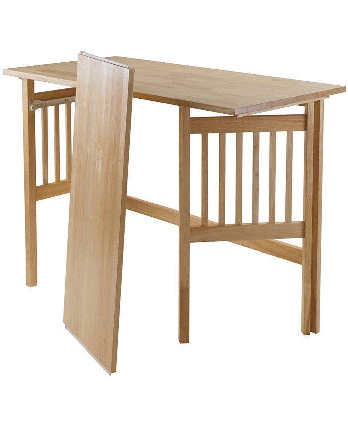 Winsome Computer Desk with Foldable Computer Key Board Macy's