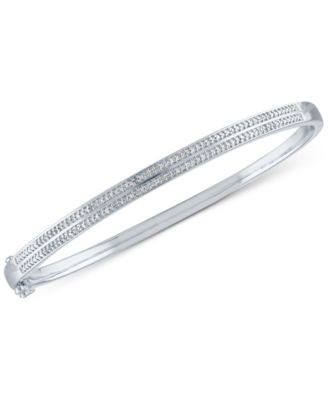 macy's diamond bangle bracelets