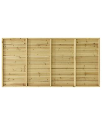 'Solitary Beach' Arte De Legno Digital Print on Solid Wood Wall Art - 30" x 60"