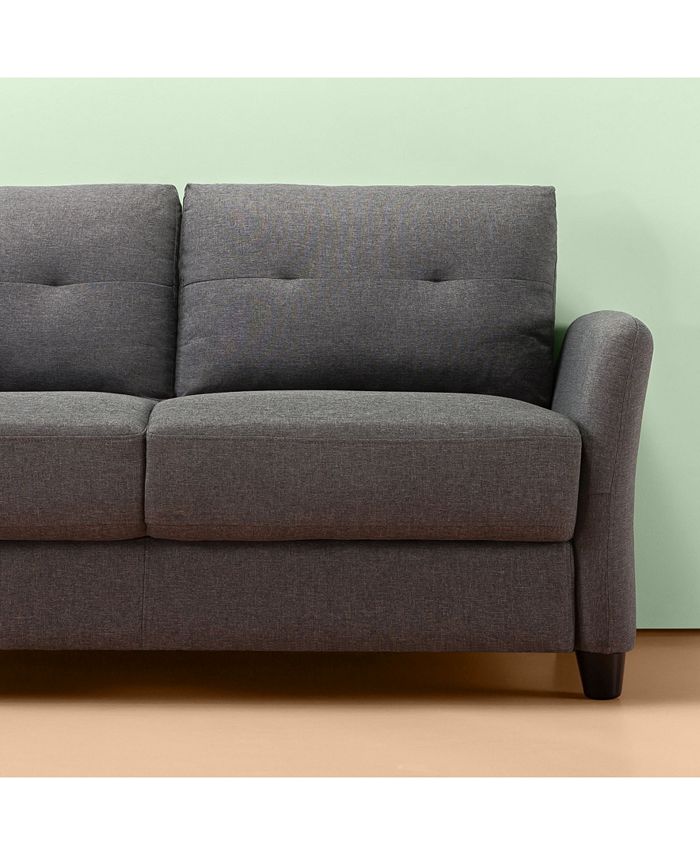 Zinus Ricardo Contemporary Upholstered Loveseat & Reviews Furniture