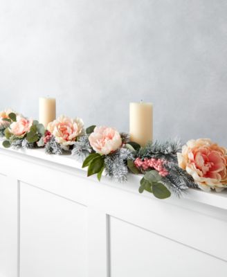 Martha Stewart Collection - Royal Blush Artificial Garland