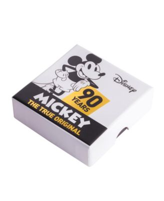 ewatchfactory Men's Disney Mickey Mouse Silver Chain Pocket Watch 51mm