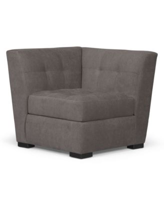 Martha Stewart Collection - Fabric Square Corner Unit, 35"W x 35"D x 31"H