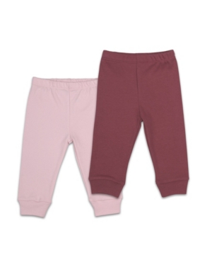 image of The Peanutshell Baby Girl 2 Pack Baby Pants Set