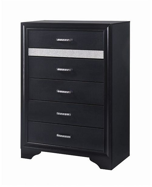 Coaster Home Furnishings Miranda 5 Drawer Chest With Hidden