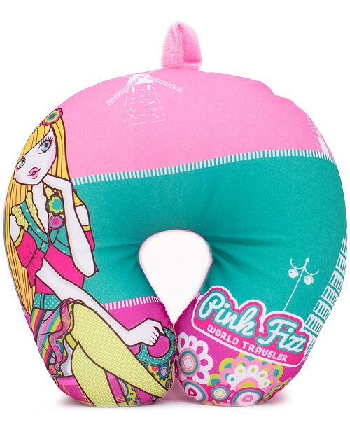 Pink Fizz Girls Soft Microbeads Neck Pillow Reviews Travel