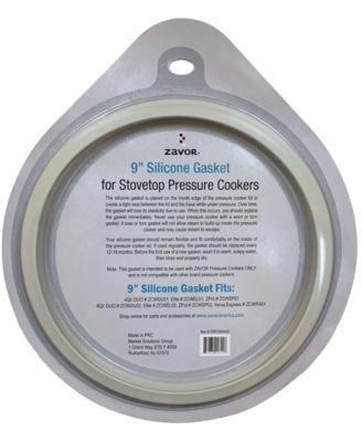 ZAVOR - 9" Silicone Gasket for  Stovetop Pressure Cookers