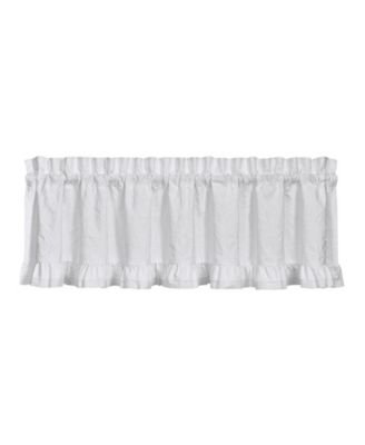 Piper & Wright - Emily White Window Straight Valance