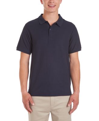 Nautica - Young Men Short Sleeve Double Pique Polo