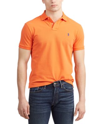 Polo Ralph Lauren - Custom Slim-Fit Mesh Polo Shirt