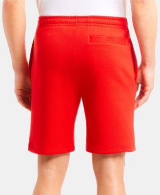 lacoste men's fleece shorts