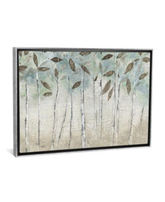 iCanvas Rain Soft Woods by Tava Studios Gallery-Wrapped Canvas Print - 18" x 26" x 0.75"