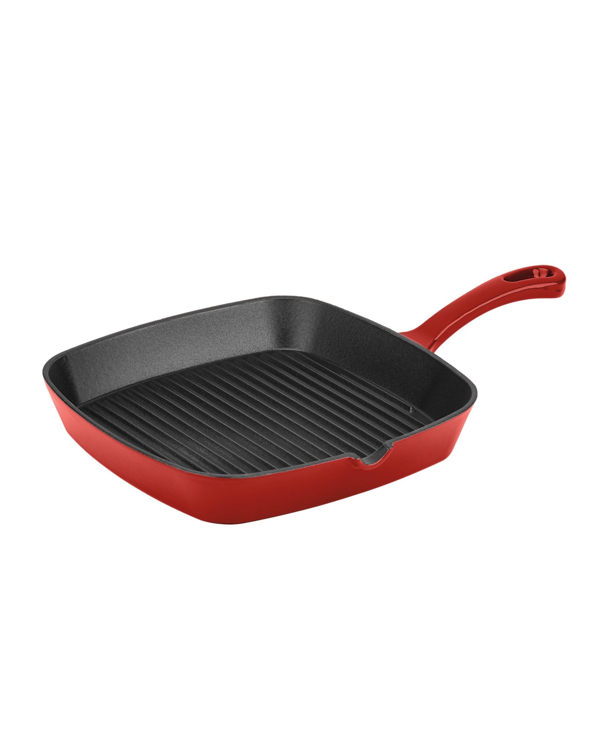 Chefs Classic Enameled Cast Iron Square Grill Pan