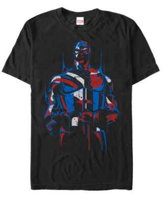Marvel Men's Comic Collection Captain America Redemption Short Sleeve T-Shirt