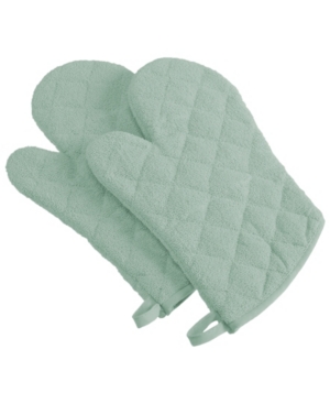 Terry Oven Mitt Set of 2