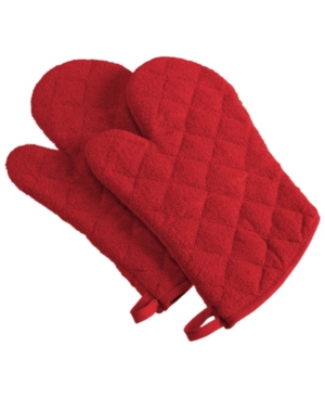 Terry Oven Mitt Set of 2