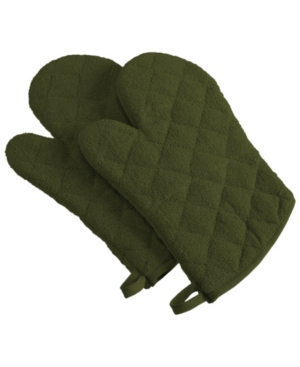 Terry Oven Mitt Set of 2
