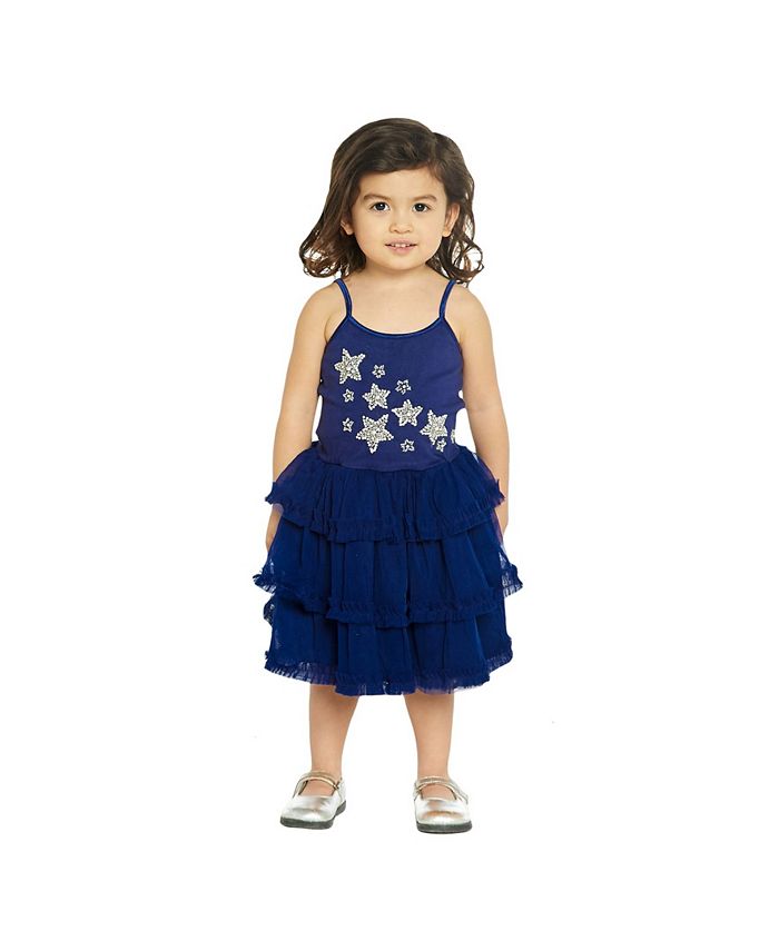 Masala Baby Girl Starry Night Tulle Dress - Macy's