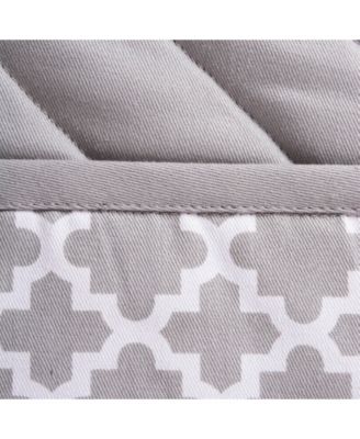 Lattice Oven Mitt Potholder Set