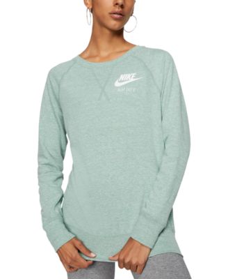 women's nike sportswear gym vintage crew sweatshirt