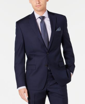 Louis Raphael Stretch Stria Slim Fit Suit Separate Jacket - Macy's