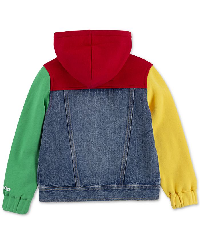 Levi s Toddler Boys Crayola Collection Colorblocked Hooded Trucker