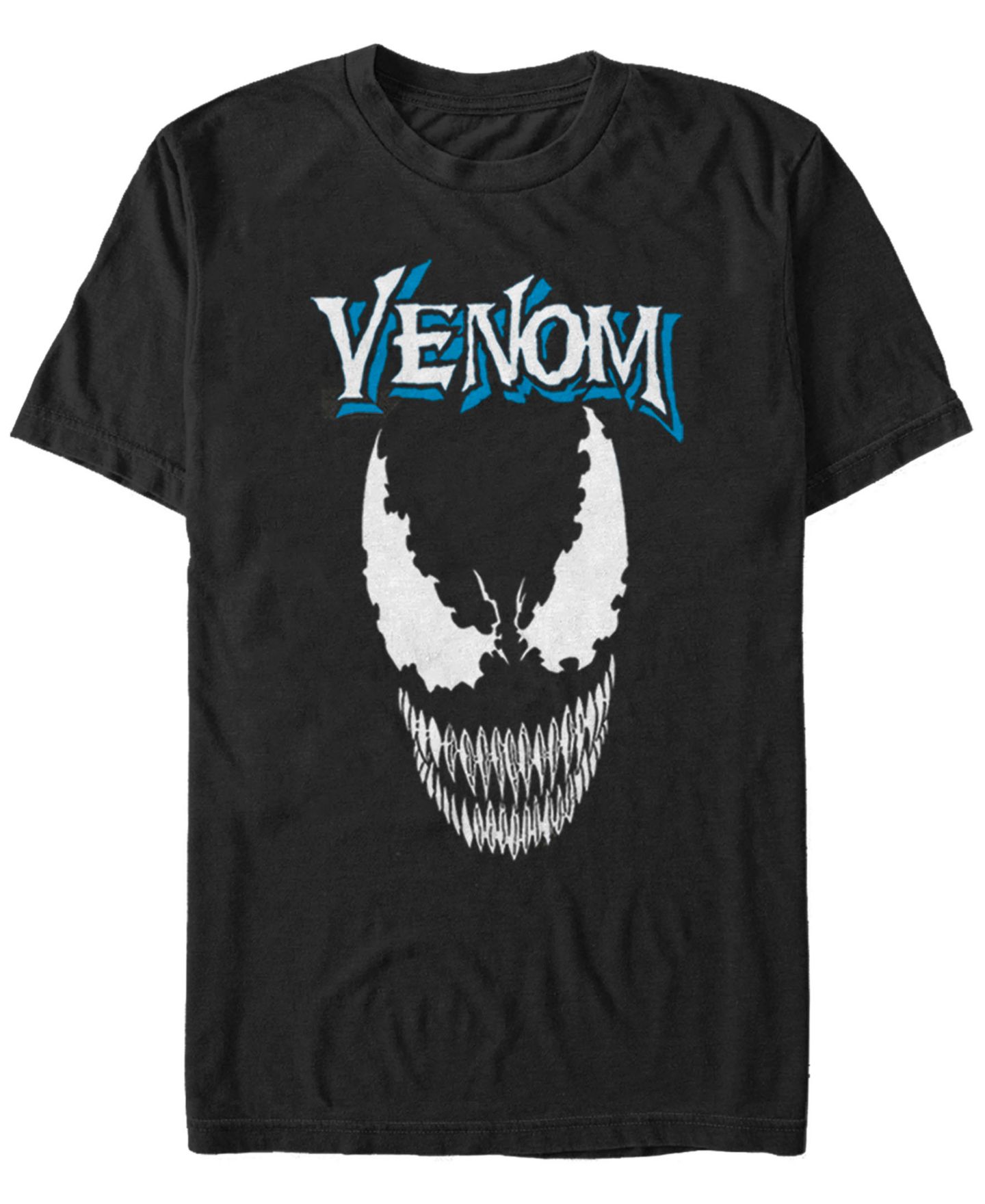 Мужская футболка Fifth Sun Marvel Classic Venom Big Face Short Sleeve, цвет: Чёрный — фото 1