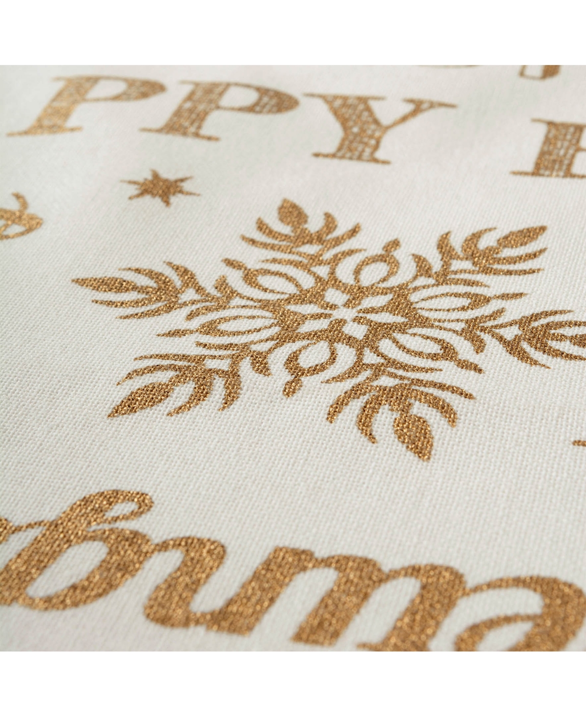Design Imports Christmas Collage Tablecloth 60