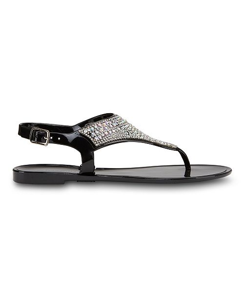 Olivia Miller All The Feelz Jelly Sandals & Reviews - Home - Macy's