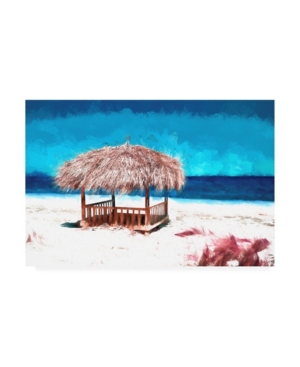 Trademark Global Philippe Hugonnard Only On The Beach Canvas Art In Multi