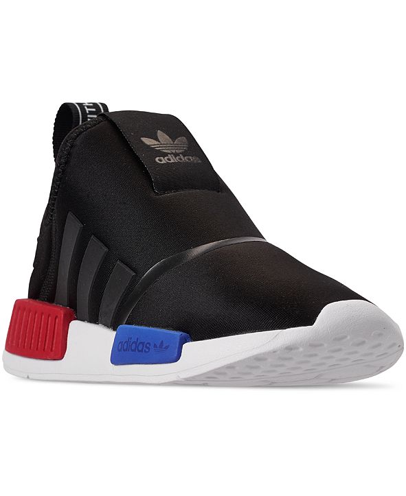 Adidas nmd 360 slip on athletic shoe - little kid 2025